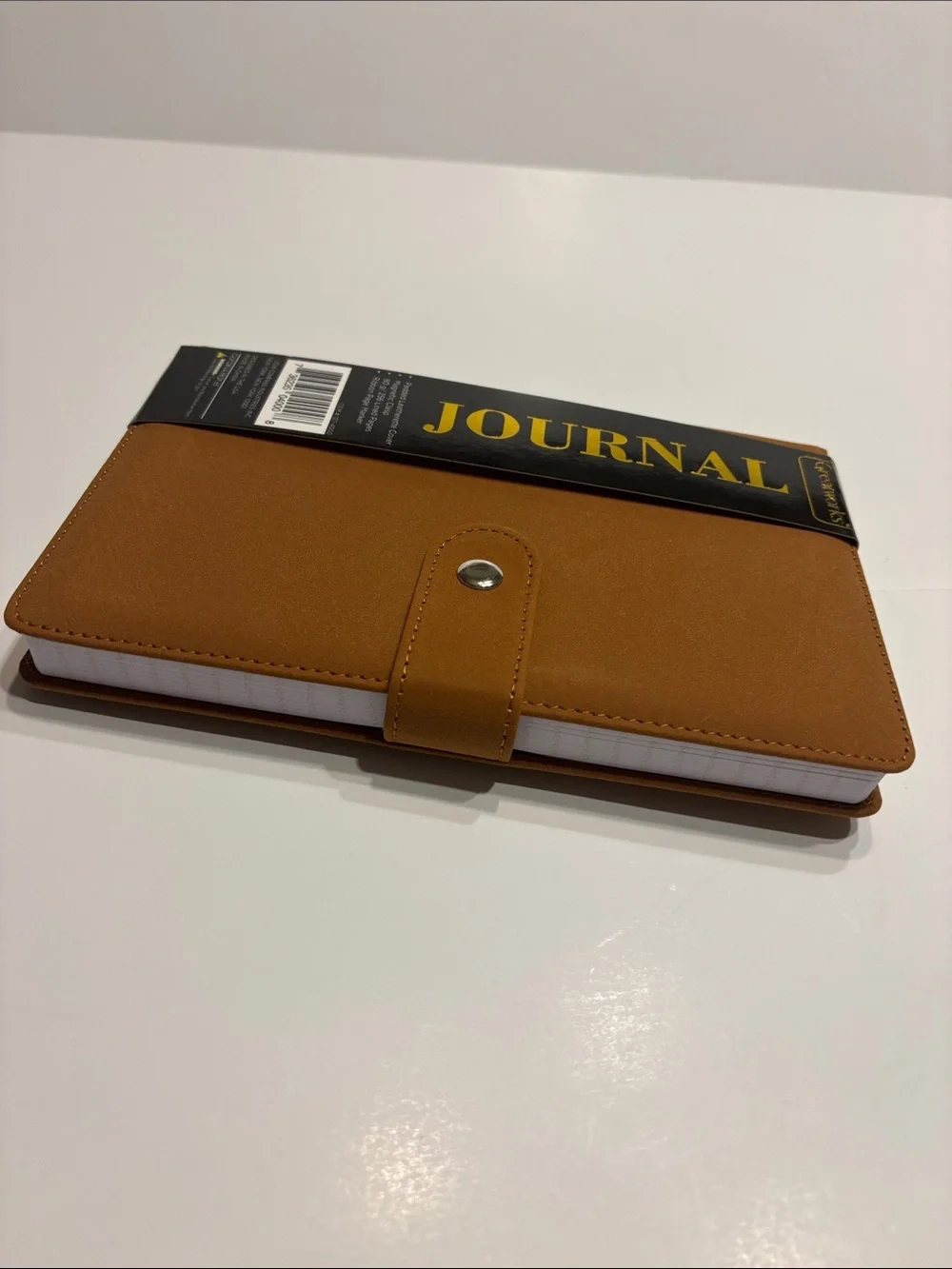 Greatworks Tan Padded Leatherette Journal
